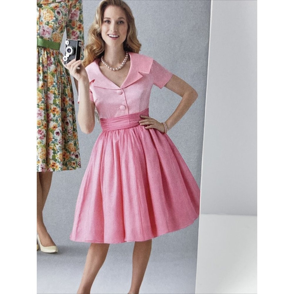 Simplicity Pattern 1459 K5 Size 8-16 Vtg 50s Dress UNCUT rockabilly pinup sewing - Picture 4 of 10